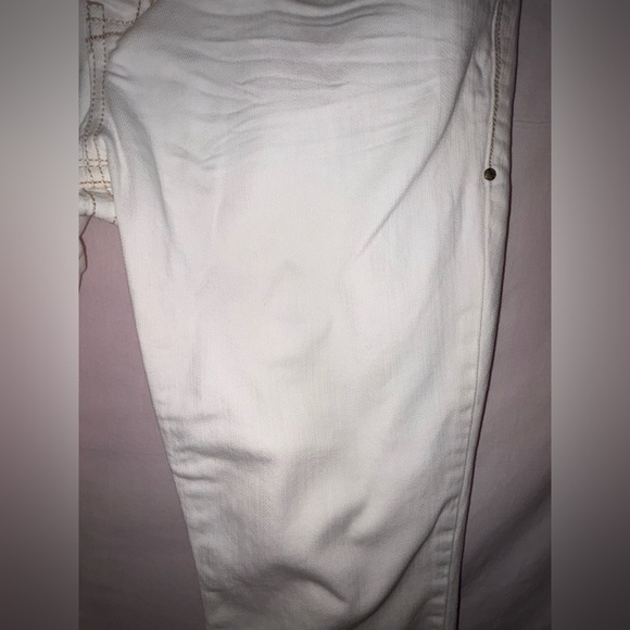 Aeropostale Women's Cream Skinny Jeans - Picture 13 of 15